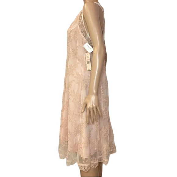 Nanette Lepore racerback, mesh, flare dress - Picture 5 of 5